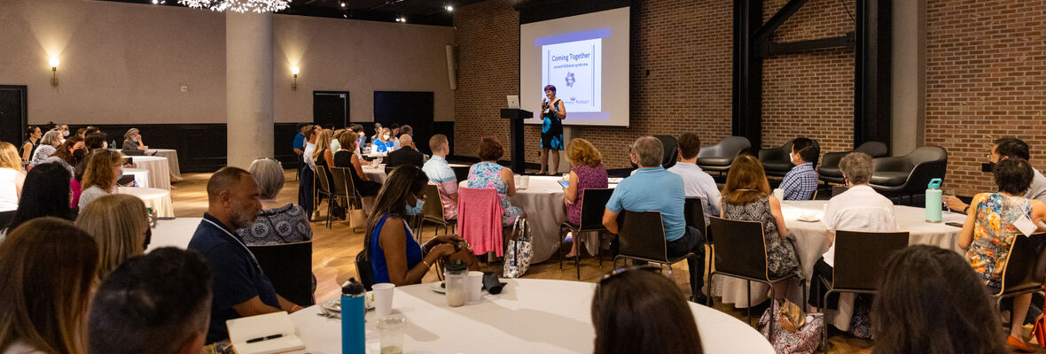 picture from the williams syndrome symposium in May 2021