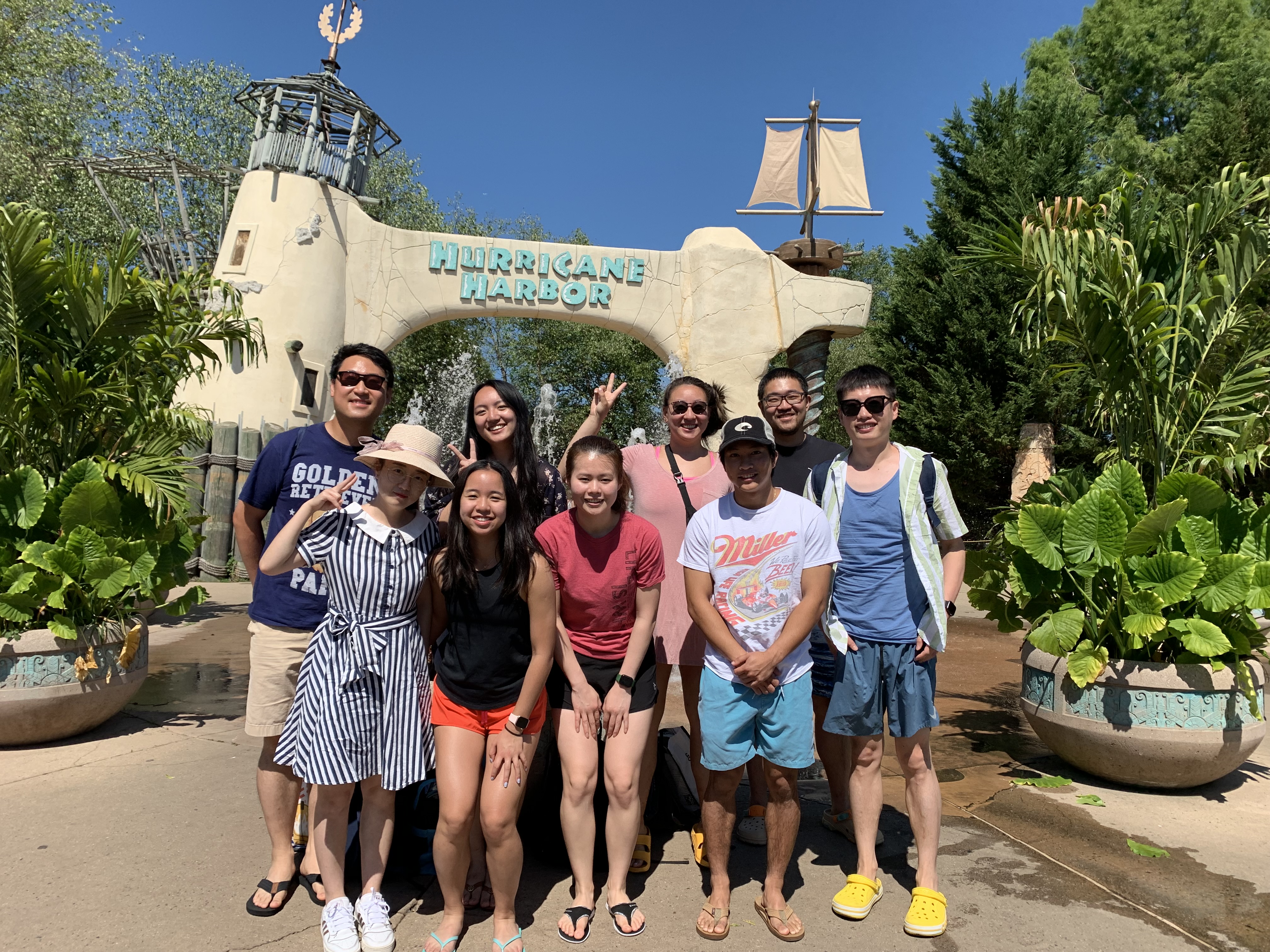 Yang Lab Group Photo Summer Lab Outing 2023