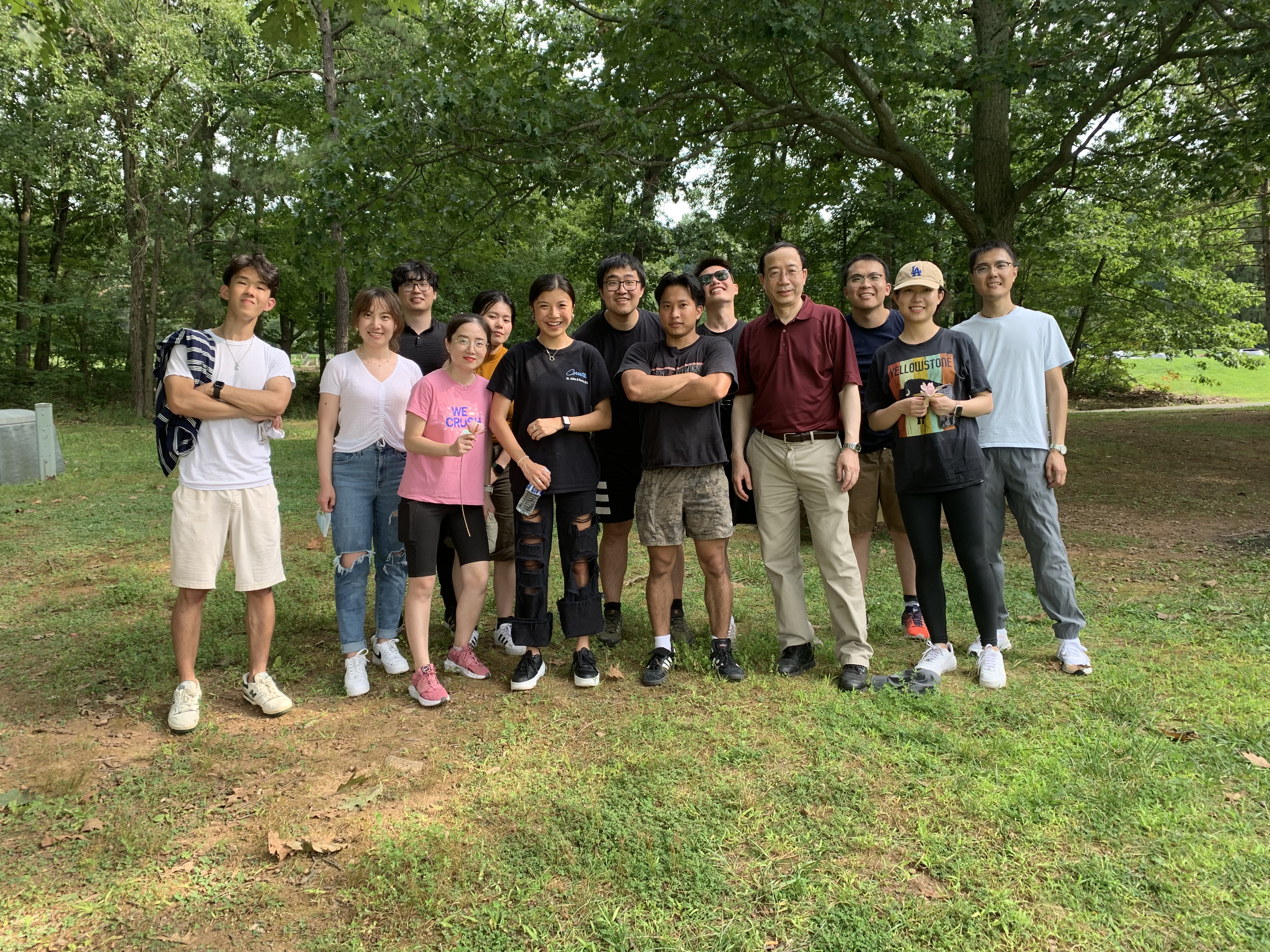 Yang Lab Group Photo Summer Lab Outing 2023